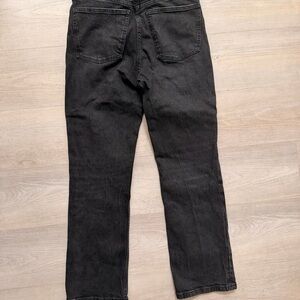 Old Navy Black High-Rise Pixie Pants